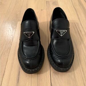 Prada Women’s Black Loafers Size 38
